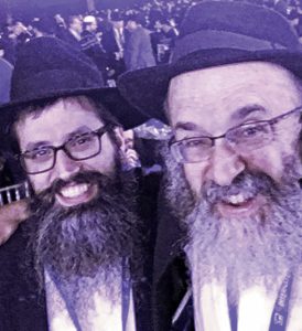 Chabad of Greater Dayton’s Rabbi Levi Simon (L) & Rabbi Shmuel Klatzkin at the conference.